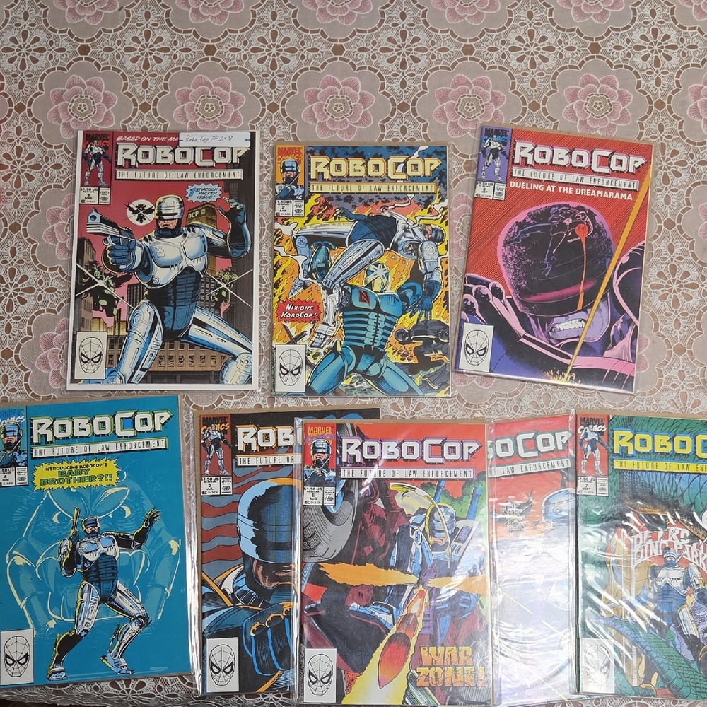 RoboCop Comic Book Collection 1 to 8